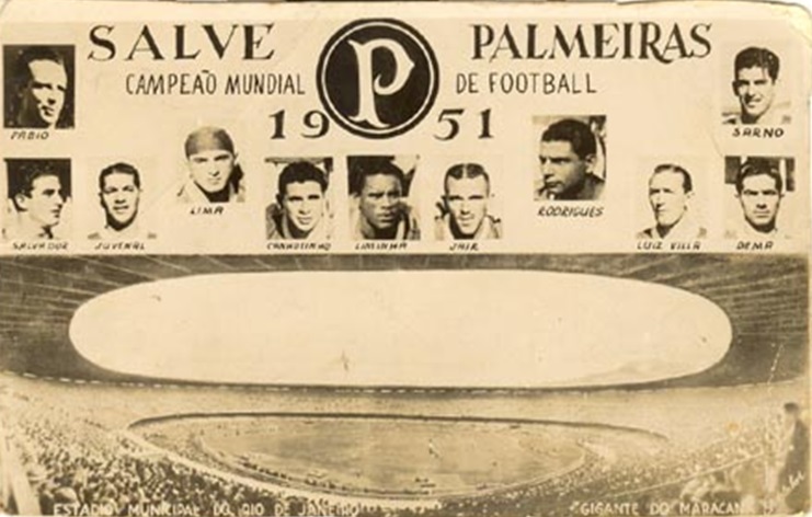 PALMEIRAS CAMPEÃO MUNDIAL DE 51? 