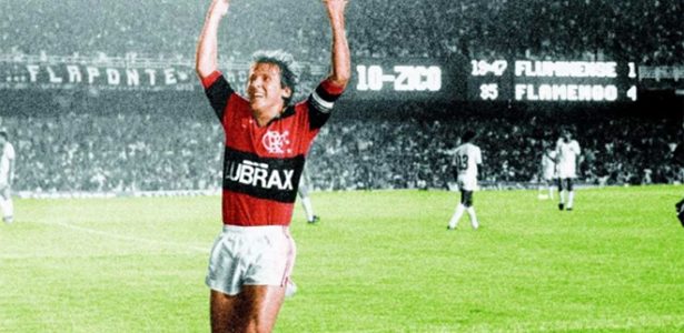 Milton: Zico, 69 anos! O Pelé da Gávea jogou muito mais que Messi